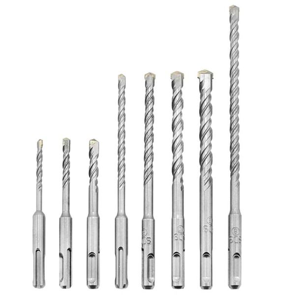 8pcs sds plus electric hammer drill bits for masonry concrete rock stone tools concrete through-wall alloy impact drill
8pcs sds plus electric hammer drill bits for masonry concrete rock stone tools concrete through-wall alloy impact drill