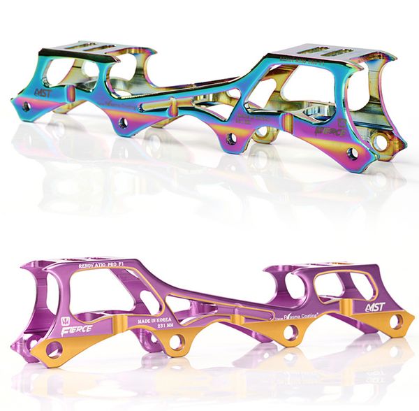 one pair roller skate banana frame 7075 aluminium alloy inline blade skate shoes racks holders 219mm 231mm 243mm with 8pcs axes
one pair roller skate banana frame 7075 aluminium alloy inline blade skate shoes racks holders 219mm 231mm 243mm with 8pcs axes