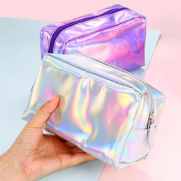 fashion holographic laser rainbow pencil case cosmetic makeup pouch storage zipper purse bag large capacity school girl gifts
fashion holographic laser rainbow pencil case cosmetic makeup pouch storage zipper purse bag large capacity school girl gifts