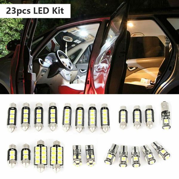 universal 23pcs led t10 car light bulb interior dome trunk license plate lamps kit white for e60 e90 golf 4 7 led lamp
universal 23pcs led t10 car light bulb interior dome trunk license plate lamps kit white for e60 e90 golf 4 7 led lamp