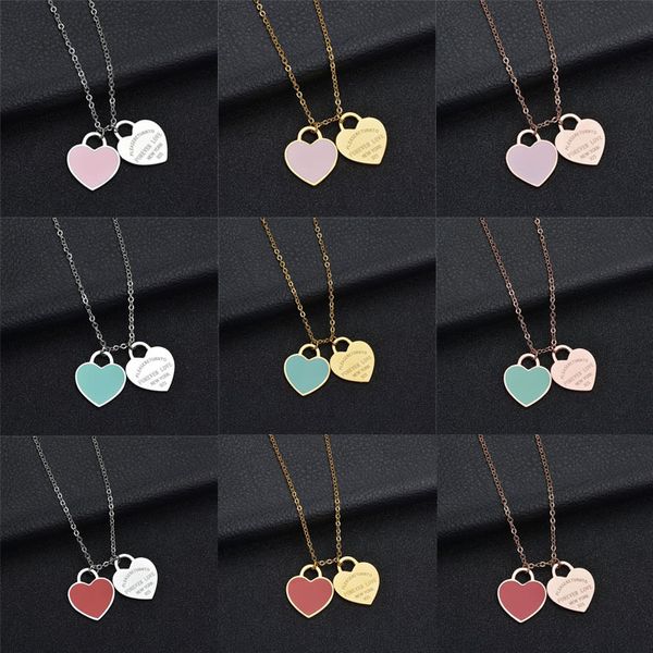 new arrival love double heart enamel ladie forever love stainless steel necklace drift bottles jewelry wholesale gift for women, Silver
new arrival love double heart enamel ladie forever love stainless steel necklace drift bottles jewelry wholesale gift for women, Silver