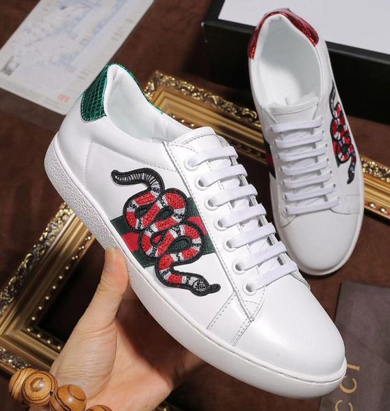 new luxury men shoes ace luxury letter embroidered black white shoes genuine leather sneaker mens casual shoes size 38-45
new luxury men shoes ace luxury letter embroidered black white shoes genuine leather sneaker mens casual shoes size 38-45