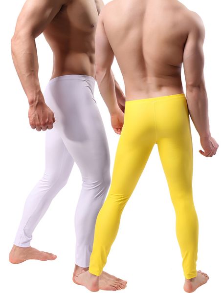 men's thermal underwear pu leather trousers dance fitness pants locomotive tights body, Black;white
men's thermal underwear pu leather trousers dance fitness pants locomotive tights body, Black;white