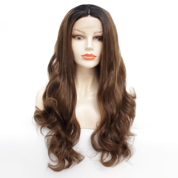 ombre brown lace front wigs dark roots black to brown ombre synthetic wigs for women natural long body wavy wig heat resistant
ombre brown lace front wigs dark roots black to brown ombre synthetic wigs for women natural long body wavy wig heat resistant