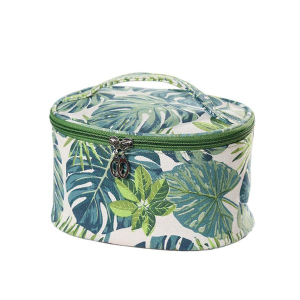 practical canvas zipper closure wash fashion simple cosmetic bag lipstick storage home leaf print multi shape fresh travel
practical canvas zipper closure wash fashion simple cosmetic bag lipstick storage home leaf print multi shape fresh travel