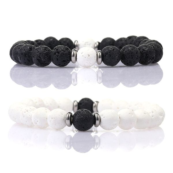 natural lava stone handmade strands beaded bracelets for women men lovers charm valentine's day couple jewelry, Black
natural lava stone handmade strands beaded bracelets for women men lovers charm valentine's day couple jewelry, Black