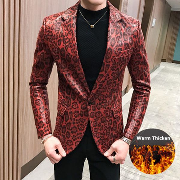 men leather jacket slim fit blazer stage costumes singers coat mens leopard print chaqueta hombre jacket men jaqueta de couro, Black
men leather jacket slim fit blazer stage costumes singers coat mens leopard print chaqueta hombre jacket men jaqueta de couro, Black
