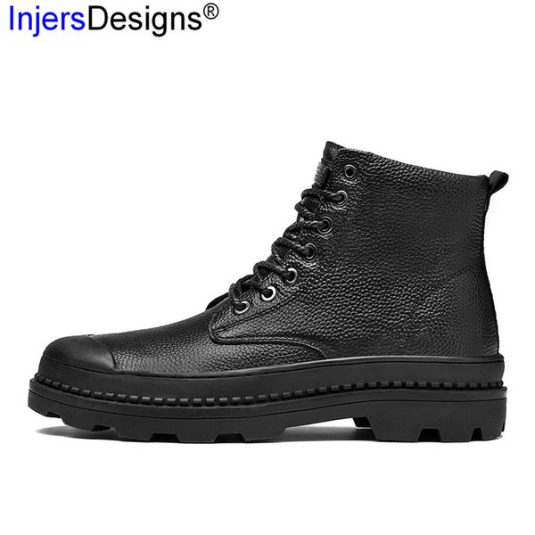 brand fashion tooling boots men genuine leather casual ankle boots lace-up warm motorcycles plus size 38-46, Black
brand fashion tooling boots men genuine leather casual ankle boots lace-up warm motorcycles plus size 38-46, Black