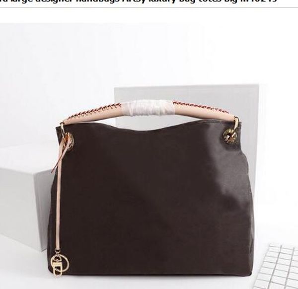 

wholesale-womens luxury handbags oversize big old flower real leather handbag bags extra large artsy luxury bag m40249