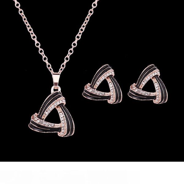 earrings necklace jewelry set exquisite luxury women quality rhinestone 18k gold plated triangle wedding jewelry 2-piece set wholesale js115, Silver
earrings necklace jewelry set exquisite luxury women quality rhinestone 18k gold plated triangle wedding jewelry 2-piece set wholesale js115, Silver