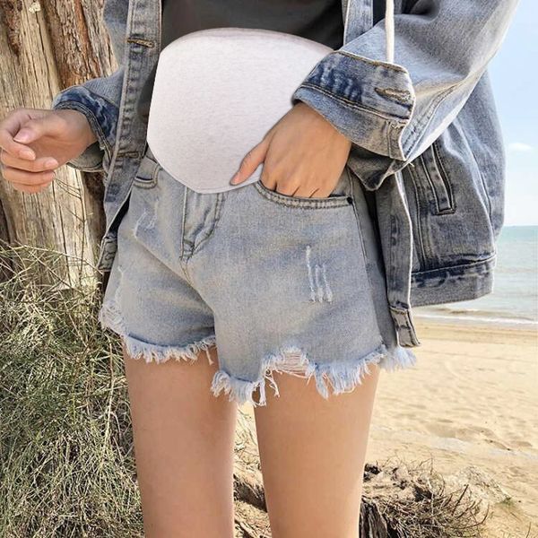 2019 news fashion pregnant woman loose shorts jeans thin denim shorts summer wear pregnant woman tassel pants, White
2019 news fashion pregnant woman loose shorts jeans thin denim shorts summer wear pregnant woman tassel pants, White