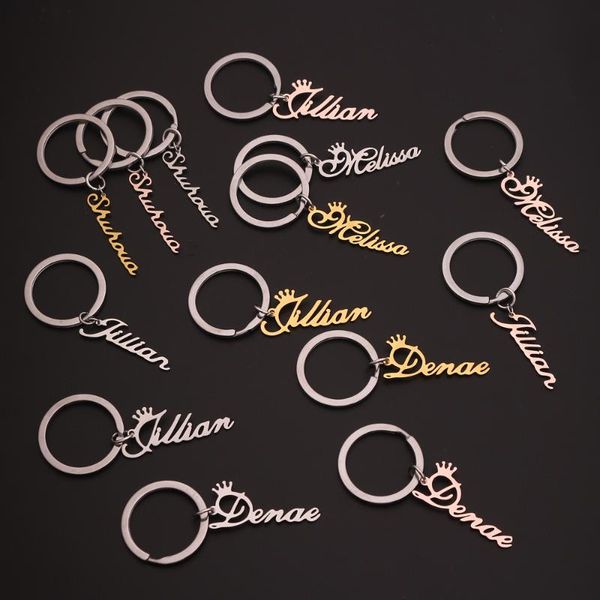 customized sculpture name keychain personalized alphabet combination keychain men's anti-lost key ring key chain, Silver
customized sculpture name keychain personalized alphabet combination keychain men's anti-lost key ring key chain, Silver