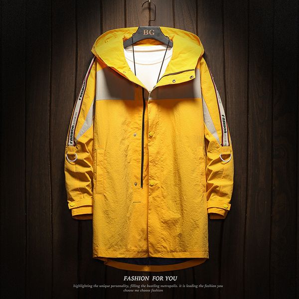 japanese style long hooded windbreakerind 2020 new spring men's loose leisure trench coat fabrics men long jacket, Tan;black
japanese style long hooded windbreakerind 2020 new spring men's loose leisure trench coat fabrics men long jacket, Tan;black