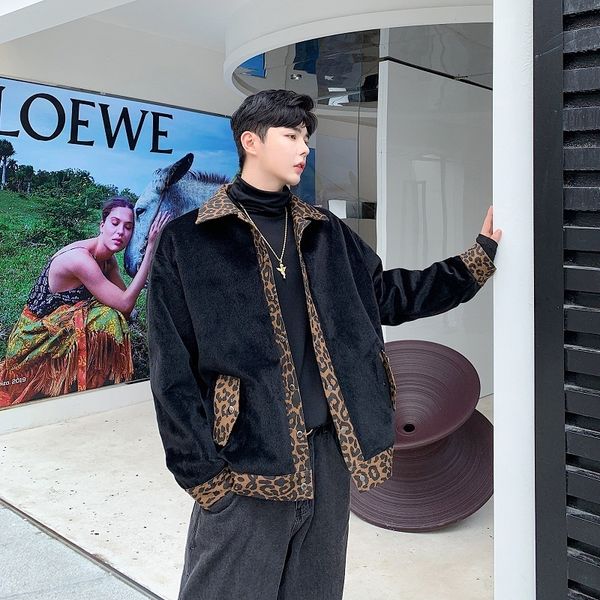 autumn men fund two-sided clothes leopard print mink down jacket male chaqueta cuero hombre jaqueta masculina motoqueiro, Black
autumn men fund two-sided clothes leopard print mink down jacket male chaqueta cuero hombre jaqueta masculina motoqueiro, Black
