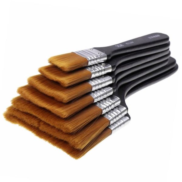 7 models flat tips artist brush oil painting drawing nylon hair paint art pen
7 models flat tips artist brush oil painting drawing nylon hair paint art pen