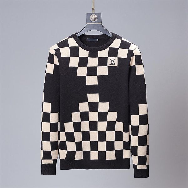 new 2020 men's high-end design sweater pullover brand men's sweater knitwear long-sleeved design sweater winter men's wear -3, White;black
new 2020 men's high-end design sweater pullover brand men's sweater knitwear long-sleeved design sweater winter men's wear -3, White;black