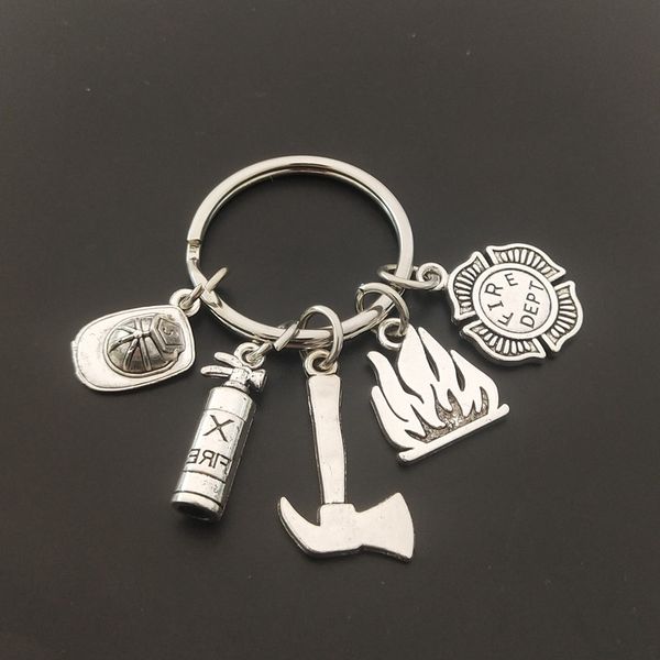 2020 new fire extinguisher and flame keychain/firemen gift/firefighter gift, Slivery;golden
2020 new fire extinguisher and flame keychain/firemen gift/firefighter gift, Slivery;golden