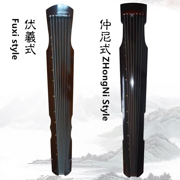 chinese guqin fuxi /zhongni hundun style lyre 7 strings ancient zither chinese musical instruments zither guqin send study book
chinese guqin fuxi /zhongni hundun style lyre 7 strings ancient zither chinese musical instruments zither guqin send study book