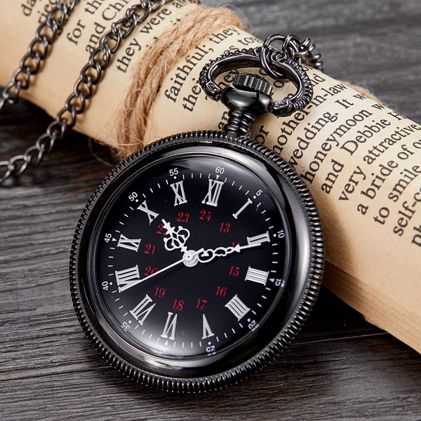 retro quartz pocket watch steampunk roman numerals fob watches chain necklace unique design for men women gift drop shipping, Slivery;golden
retro quartz pocket watch steampunk roman numerals fob watches chain necklace unique design for men women gift drop shipping, Slivery;golden