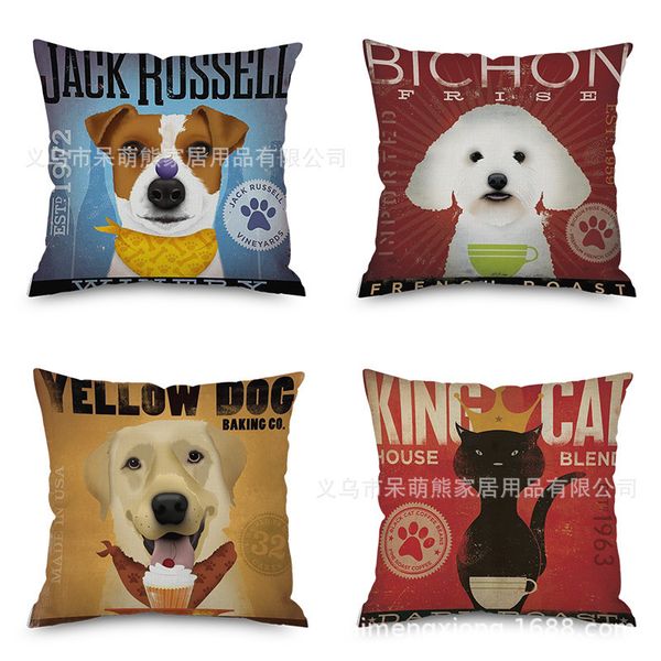 european heat sell pets dog flax embrace pillow case lovely imitate mabaozhen automobile sofa back cushion cushion pillow factory
european heat sell pets dog flax embrace pillow case lovely imitate mabaozhen automobile sofa back cushion cushion pillow factory