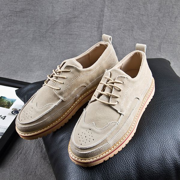 2019 summer new style men dull polish retro shoes sportsman fashion men's shoes casual lace-up shoe, Black
2019 summer new style men dull polish retro shoes sportsman fashion men's shoes casual lace-up shoe, Black