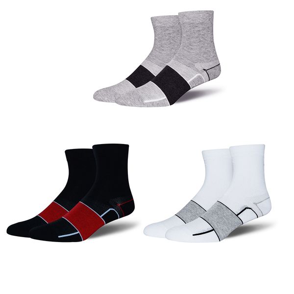 r-bao splicing color elastic summer bicycle riding men sports socks breathable medium stockings socks, Black
r-bao splicing color elastic summer bicycle riding men sports socks breathable medium stockings socks, Black