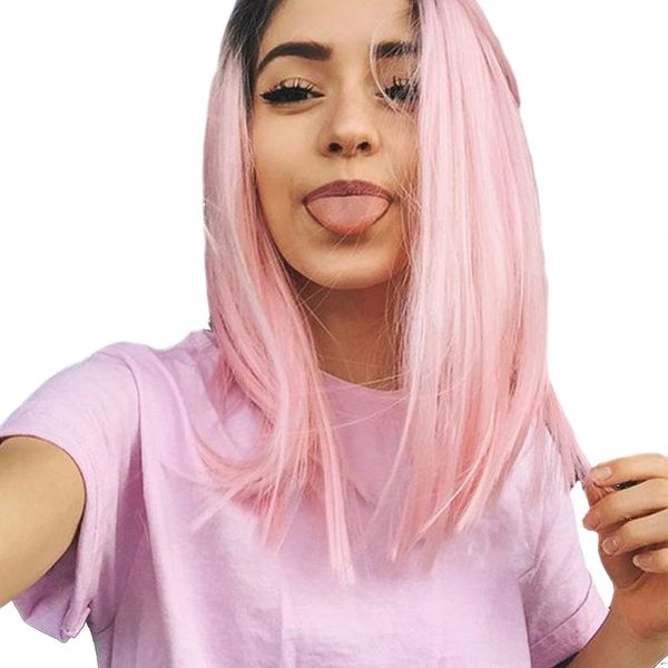 женщины костюмированный парик боб styling gradient длинные прямые волосы парики для косплея, Black
женщины костюмированный парик боб styling gradient длинные прямые волосы парики для косплея, Black