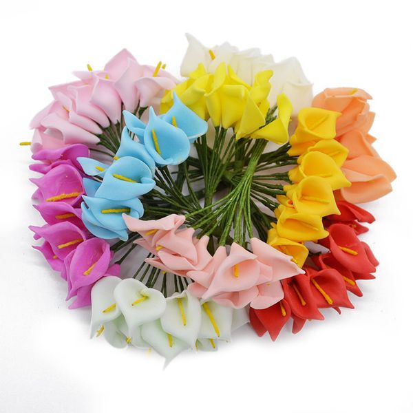 144pcs / серия мини пены калла искусственный ппэ цветок железной проволоки цветочный букет украшение свадеб поставки
144pcs / серия мини пены калла искусственный ппэ цветок железной проволоки цветочный букет украшение свадеб поставки