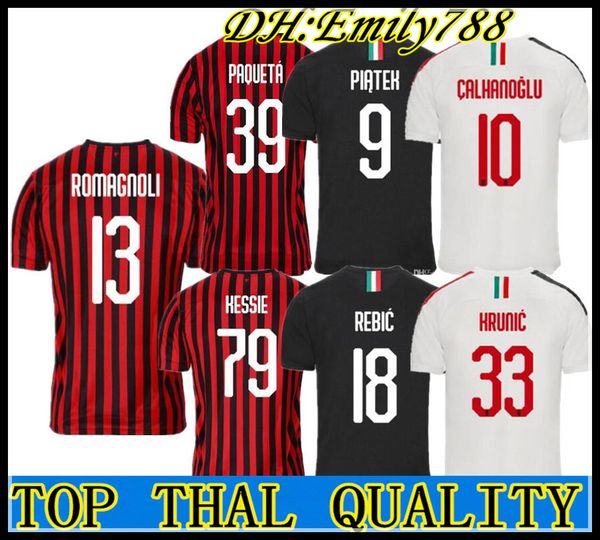 2019 2020 milan soccer jersey 19 20 uniforms piatek bakayoko borini kessie caldara cutrone calhanoglu paqueta romagnoli football shirt, Black;yellow
2019 2020 milan soccer jersey 19 20 uniforms piatek bakayoko borini kessie caldara cutrone calhanoglu paqueta romagnoli football shirt, Black;yellow