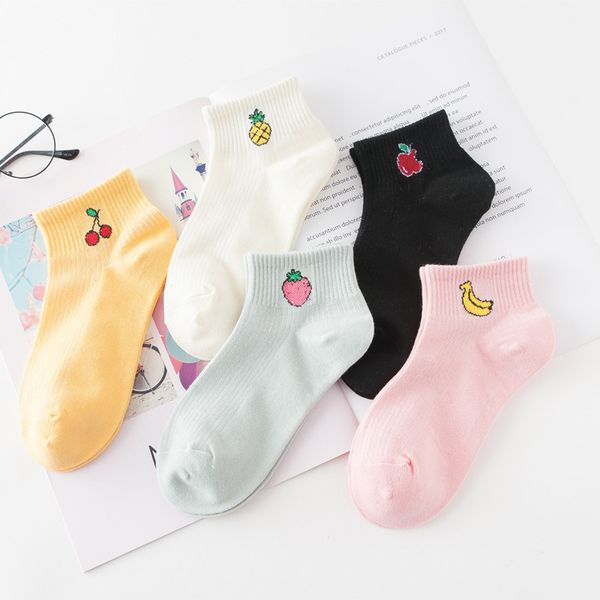 20pairs/set popular summer cotton ship socks female cartoon kawai cotton socks wholesale plain fruit style, Black;white
20pairs/set popular summer cotton ship socks female cartoon kawai cotton socks wholesale plain fruit style, Black;white