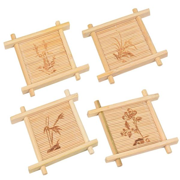 4pcs elegant bamboo wooden simple placemat cup holder cup mat coaster heat insulation saucer dish pot pads for l office
4pcs elegant bamboo wooden simple placemat cup holder cup mat coaster heat insulation saucer dish pot pads for l office
