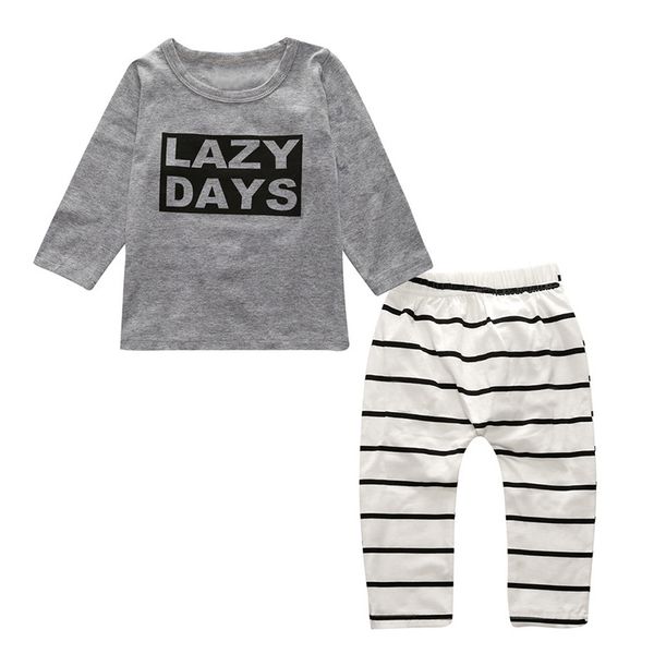 autumn children clothing set cotton kids outfits long sleeve t-shirt+pants letter print stripe 2 pcs set newborn baby girl clo, White
autumn children clothing set cotton kids outfits long sleeve t-shirt+pants letter print stripe 2 pcs set newborn baby girl clo, White