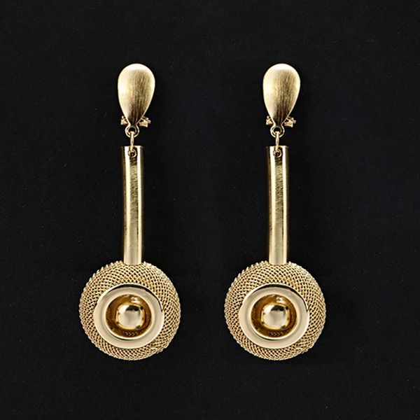 2020 fashion drop earrings african big long drop dangle earrings beads dubai gold-color jewelry wholesale new fashion earrings, Golden
2020 fashion drop earrings african big long drop dangle earrings beads dubai gold-color jewelry wholesale new fashion earrings, Golden