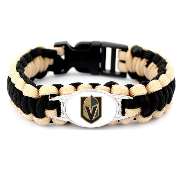 горячих продажи пользовательского hockey vegas golden knight команда логотип шарм paracord браслет 550 веревки выживание плетеного канат поб, Golden;silver
горячих продажи пользовательского hockey vegas golden knight команда логотип шарм paracord браслет 550 веревки выживание плетеного канат поб, Golden;silver