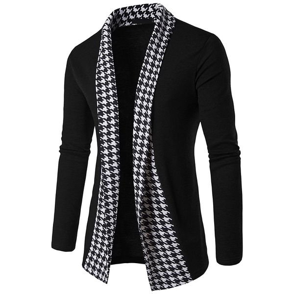 2018 new fashion autumn black&white plaid men's sweaters cardigan casual coat men sweater knitwear dropshipping, White;black
2018 new fashion autumn black&white plaid men's sweaters cardigan casual coat men sweater knitwear dropshipping, White;black