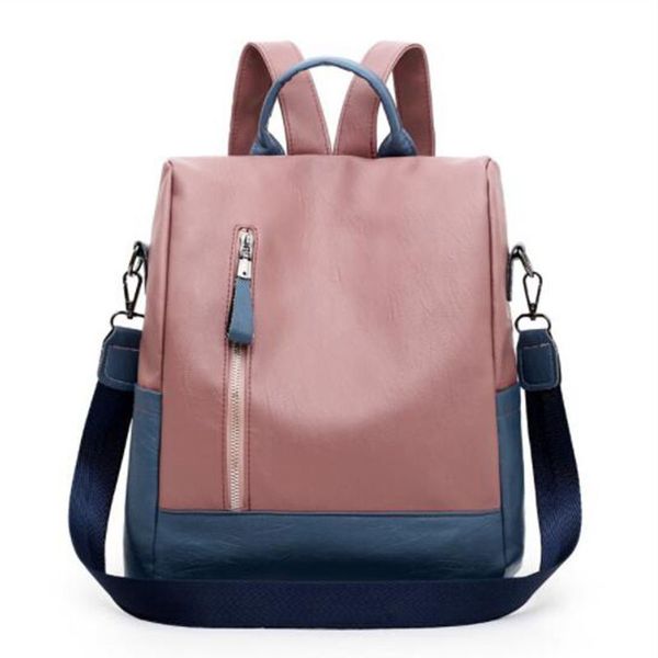 women backpacks 2020 new soft leather bag for college simple casual daypacks mochila female anti theft school backpacks
women backpacks 2020 new soft leather bag for college simple casual daypacks mochila female anti theft school backpacks