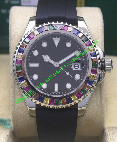 promotion price luxury watches rainbow diamond 18k rose gold silver 116695sats new rubber strap automatic fashion mens watch wristwatch, Slivery;brown
promotion price luxury watches rainbow diamond 18k rose gold silver 116695sats new rubber strap automatic fashion mens watch wristwatch, Slivery;brown