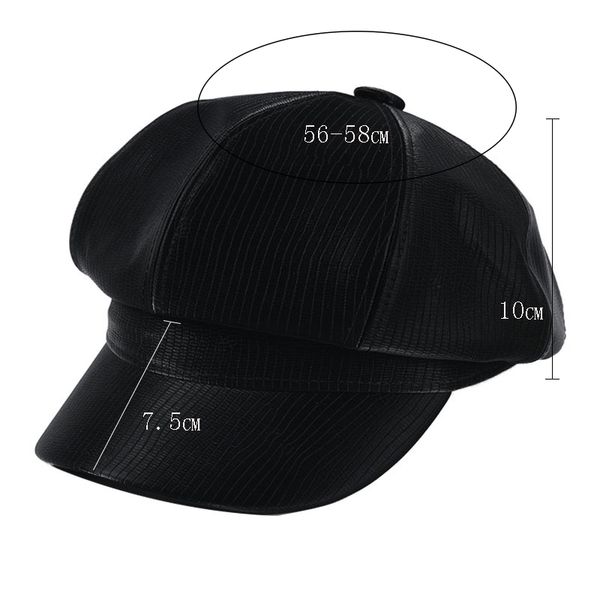 new fashion female pu leather cap octagonal tide green avocado visor sun hats military caps snapback ladies leather hat, Blue;gray
new fashion female pu leather cap octagonal tide green avocado visor sun hats military caps snapback ladies leather hat, Blue;gray