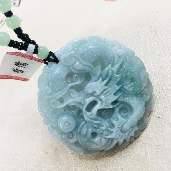 zheru jewelry natural your jade a grade dragon pendant necklace men's gifts, Silver
zheru jewelry natural your jade a grade dragon pendant necklace men's gifts, Silver