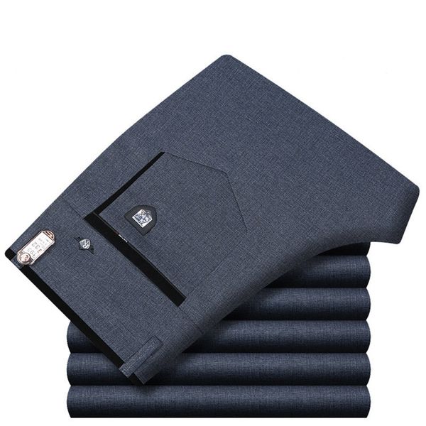 men dress pants straight business office mens suit pants summer mens formal big size classic trousers male, Black
men dress pants straight business office mens suit pants summer mens formal big size classic trousers male, Black