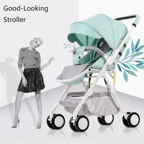 light weight baby stroller can sit can lie 2 in 1 baby pram travel system high landscape pushchair
light weight baby stroller can sit can lie 2 in 1 baby pram travel system high landscape pushchair