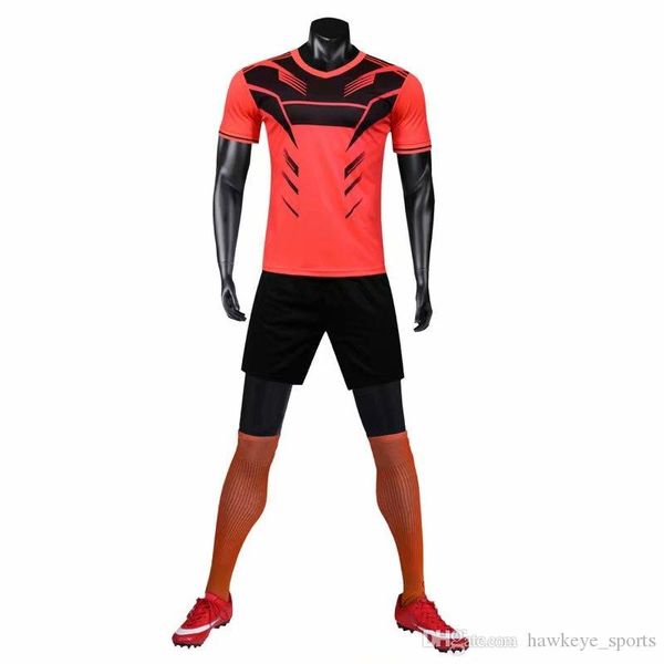 new men's sports football uniform selling customized putuan training suit breathable 2019 short shirt 254, Black;yellow
new men's sports football uniform selling customized putuan training suit breathable 2019 short shirt 254, Black;yellow