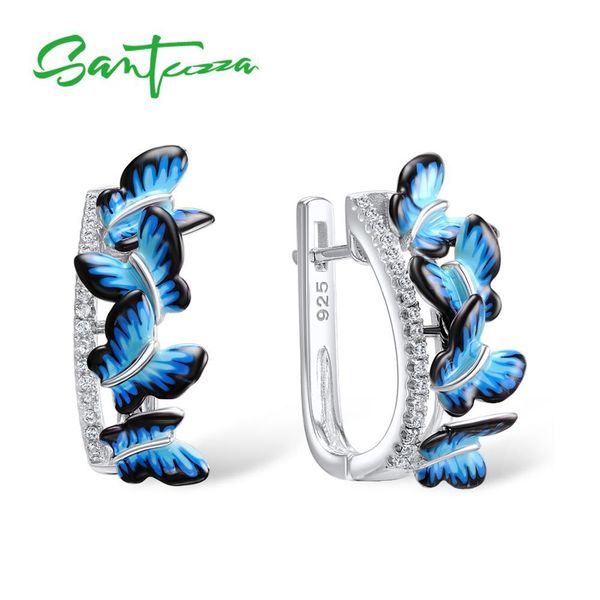 santuzza silver earrings for women 925 sterling silver stud butterfly earrings silver 925 cubic zirconia brincos jewelry enamel cj191216, Golden;silver
santuzza silver earrings for women 925 sterling silver stud butterfly earrings silver 925 cubic zirconia brincos jewelry enamel cj191216, Golden;silver