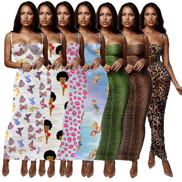 women strapless dresses spaghetti strap maxi skirts fashion spring summer clothing leopard print bodycon dress 2665, Black;gray
women strapless dresses spaghetti strap maxi skirts fashion spring summer clothing leopard print bodycon dress 2665, Black;gray