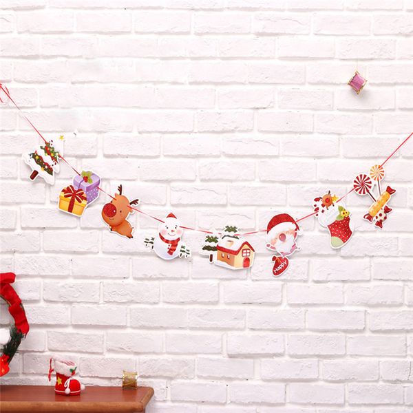 christmas banner santa claus wall hanging drop ornaments snowman flag banner for christmas decorations new year 2020 
christmas banner santa claus wall hanging drop ornaments snowman flag banner for christmas decorations new year 2020