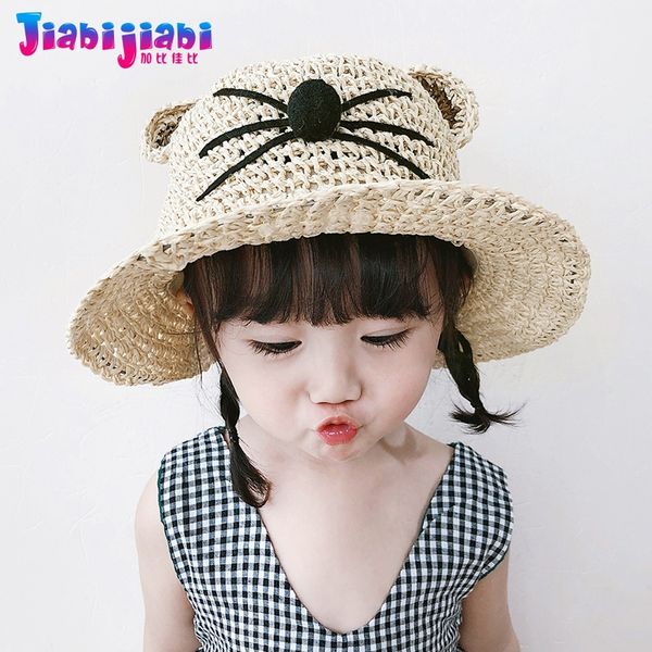 panama summer straw hat for kids baby boys girls sunshade bucket hat child cute cat ears foldaway sun visor beach 0-6 old, Blue;gray
panama summer straw hat for kids baby boys girls sunshade bucket hat child cute cat ears foldaway sun visor beach 0-6 old, Blue;gray
