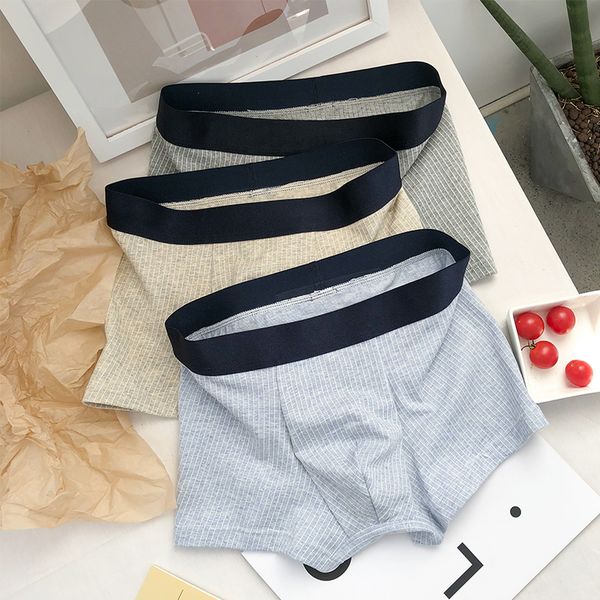 mens boxer shorts stripe men underwear cotton breathable fashion mens underwear boxers comfortable underpants 2020 new, Black;white
mens boxer shorts stripe men underwear cotton breathable fashion mens underwear boxers comfortable underpants 2020 new, Black;white