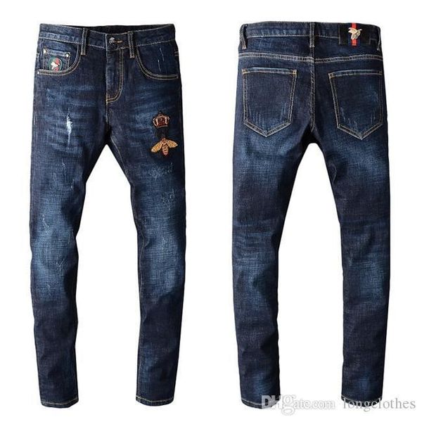 мужские дизайнерские джинсы разрывы стрейч черные джинсы модные дизайнерские джинсы slim fit промытые джинсовые брюки панелями хип хоп дизай, Blue
мужские дизайнерские джинсы разрывы стрейч черные джинсы модные дизайнерские джинсы slim fit промытые джинсовые брюки панелями хип хоп дизай, Blue