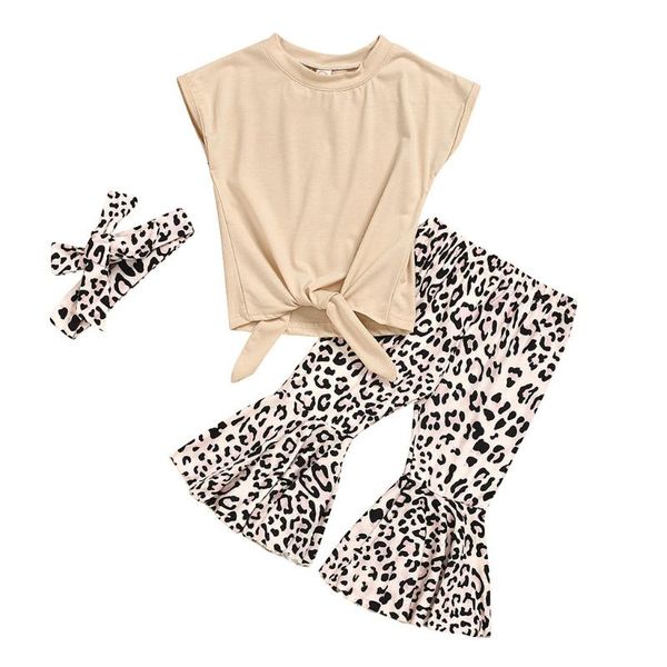 clothing sets kancoold baby girl ins explosion models solid color sleeveless bow tie strap t-shirt + leopard flared pants hair band set, White
clothing sets kancoold baby girl ins explosion models solid color sleeveless bow tie strap t-shirt + leopard flared pants hair band set, White