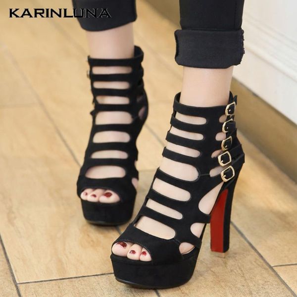 karin new plus size 43 platform spike high heels gladiator party summer woman shoes sandals, Black
karin new plus size 43 platform spike high heels gladiator party summer woman shoes sandals, Black